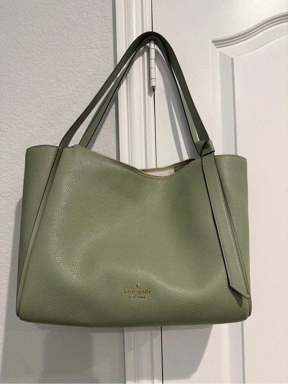 kate spade Knott Tote Bag in Balsam Green (color no longer available!!)